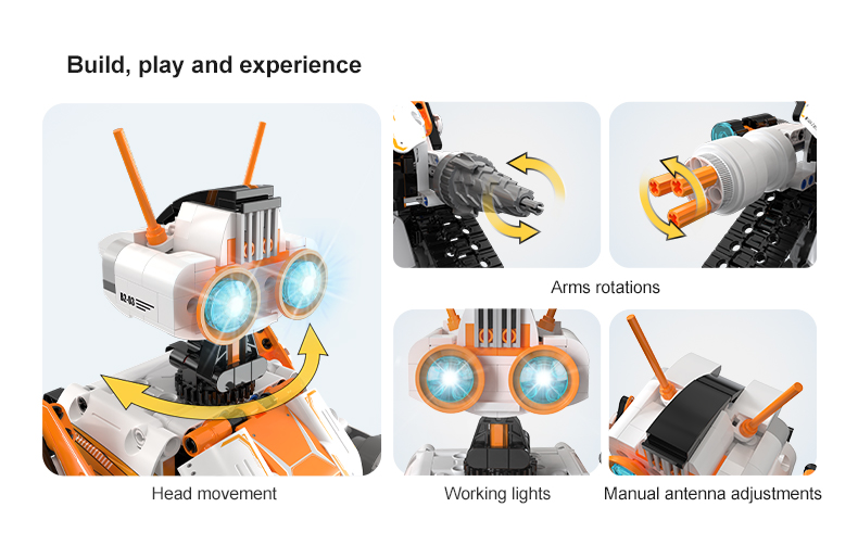 Educational Programming Z Bot Robot | CaDA Bricks