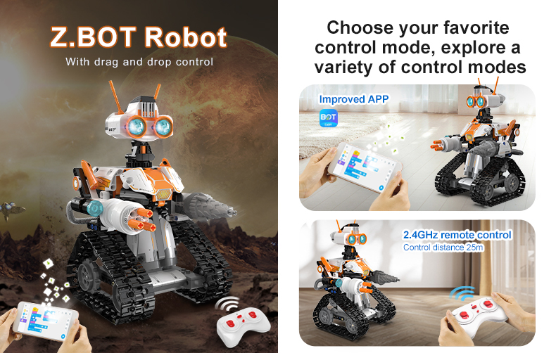 Educational Programming Z Bot Robot | CaDA Bricks