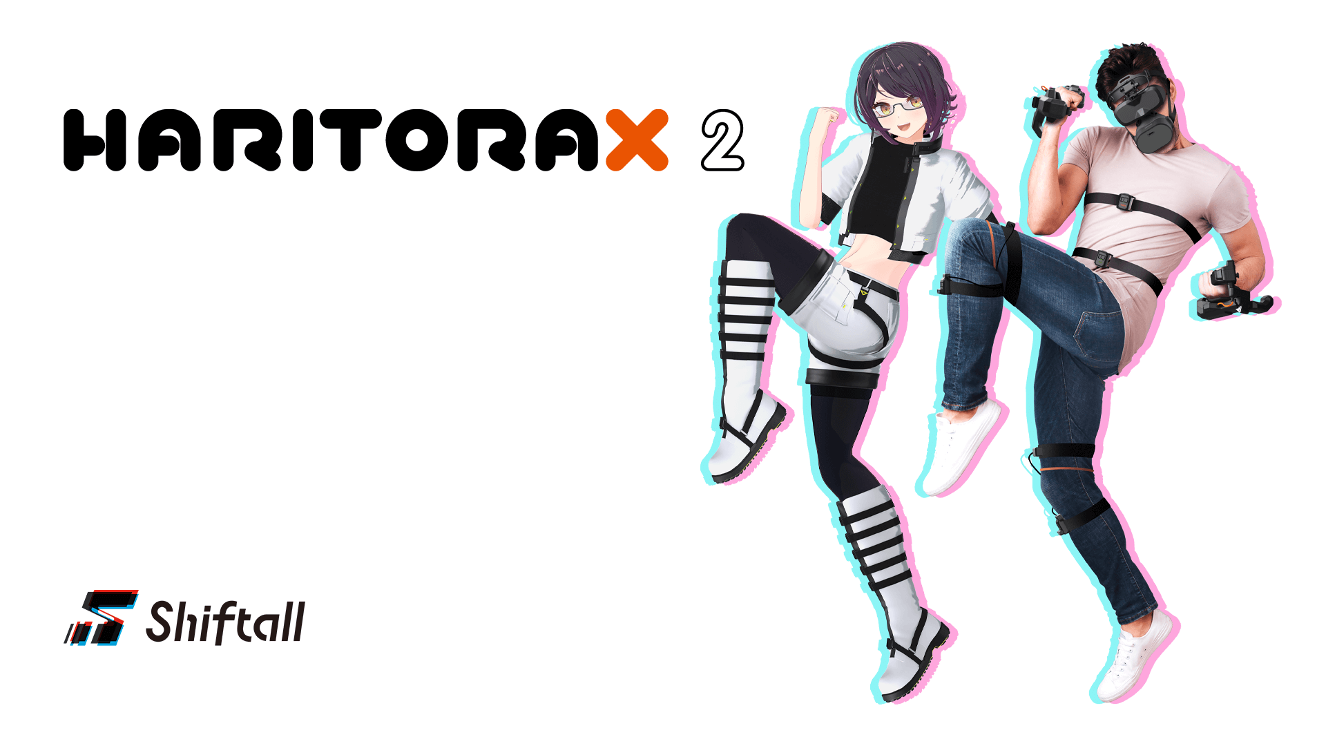 HaritoraX 2 - Fully wireless full-body tracking device | Shiftall