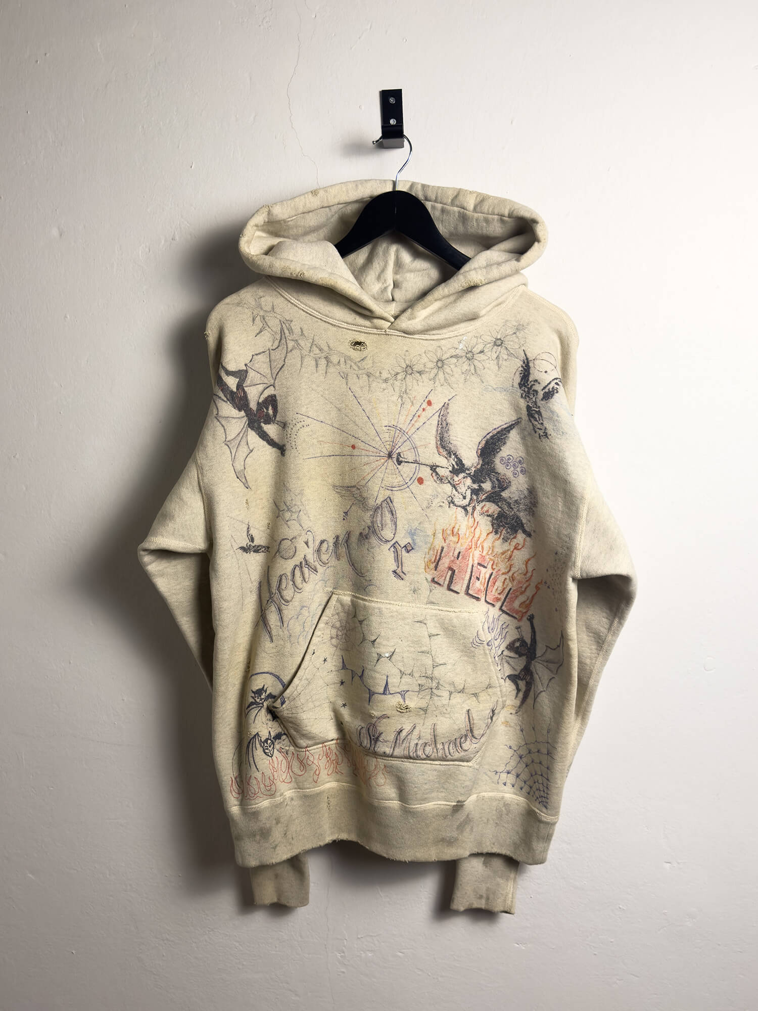 Saint Michael x Dr Woo Graffiti Hoodie | CLD Collective