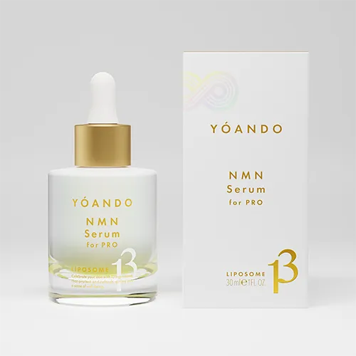 リニューアルのお知らせ】リポソーム化NMN配合美容液『NMN 13 Serum