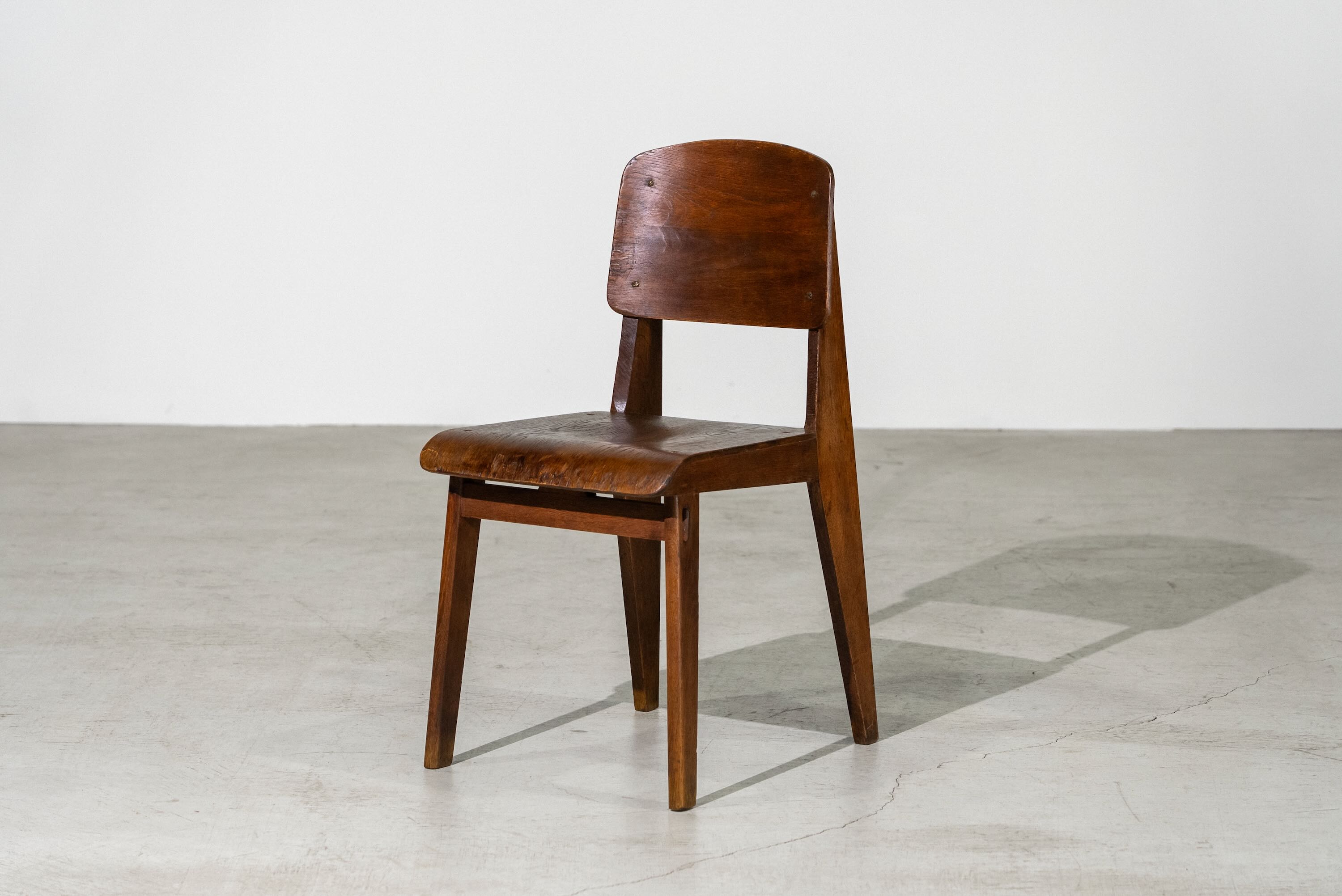 Jean Prouve (ジャン・プルーヴェ) | Wood Standard Chair | Gallery Attic