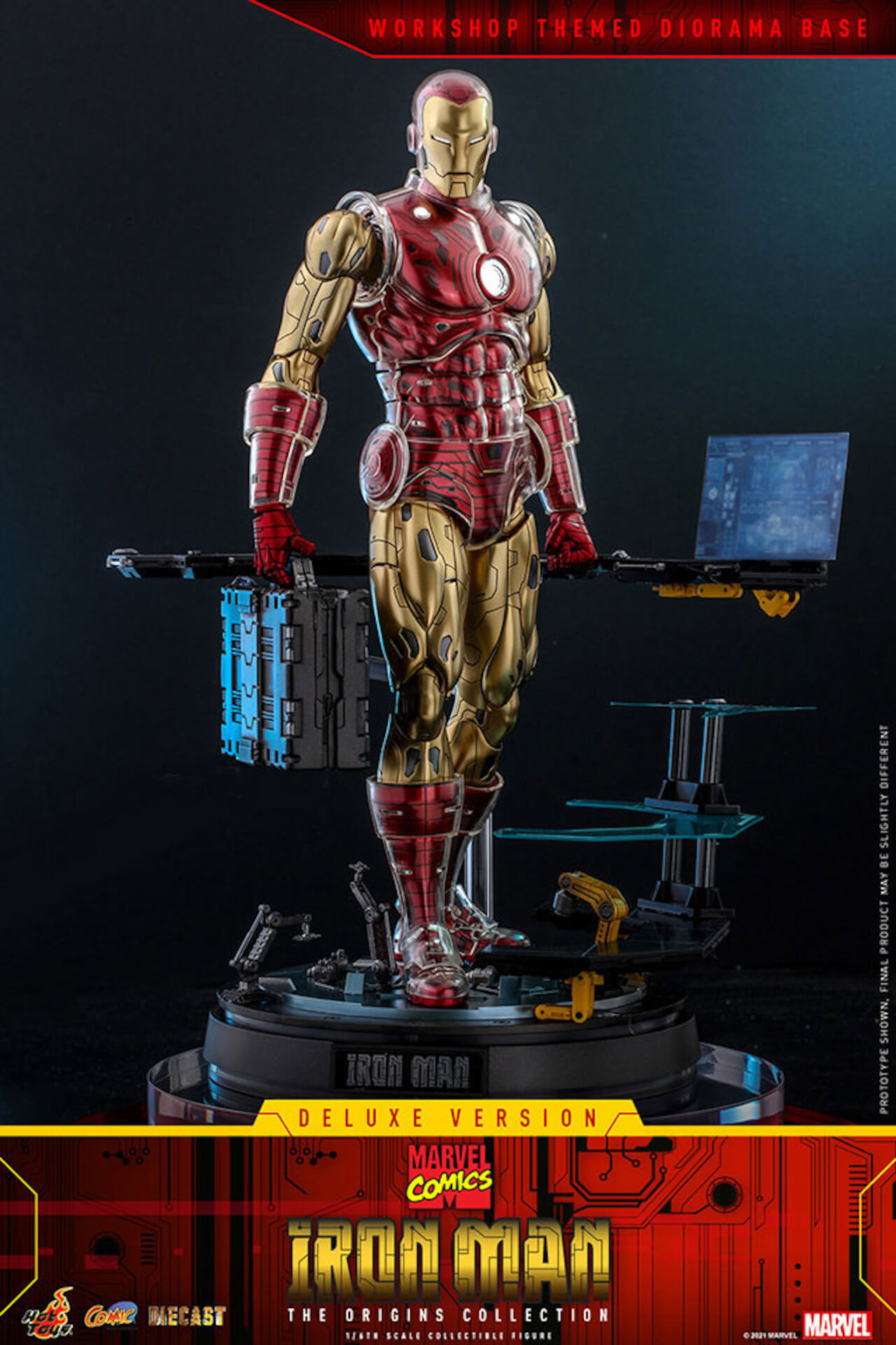 マーベルコミック版のアイアンマンをリアルに再現！ホットトイズ