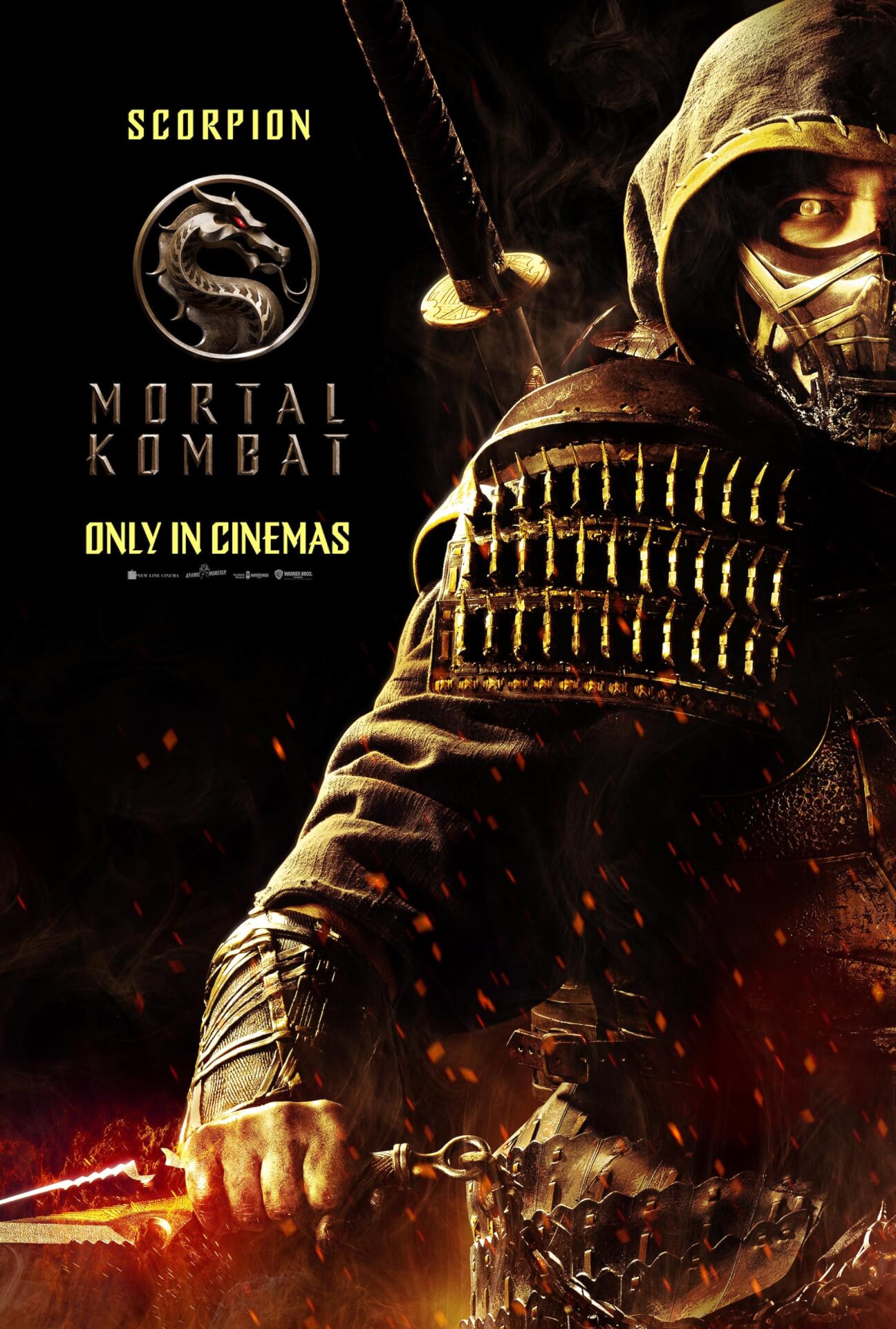 真田広之演じるスコーピオン＆浅野忠信演じるライデンもポスターに