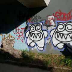 グラフィティアーティストCRASTYによる待望の個展＜CRASTY WORLD＞が