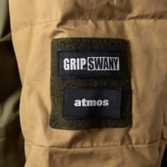 atmosがキャンプウェアブランド・GRIP SWANYとコラボ！本格アウトドア