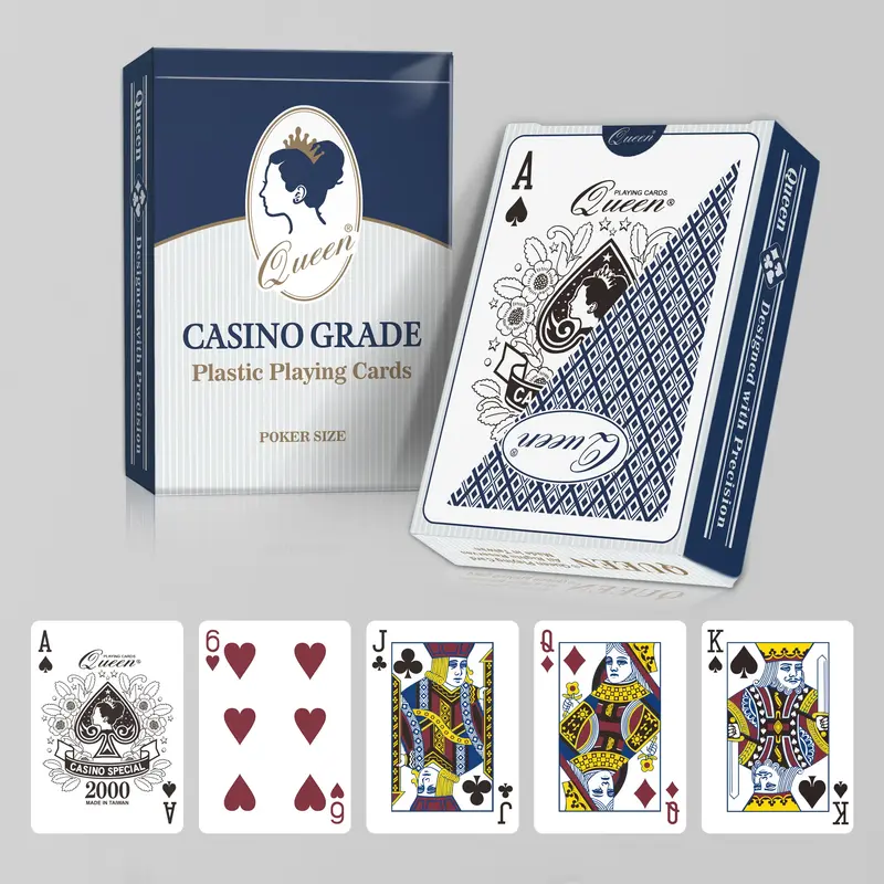 プラスチック製トランプ - Queen Playing Card Inc.