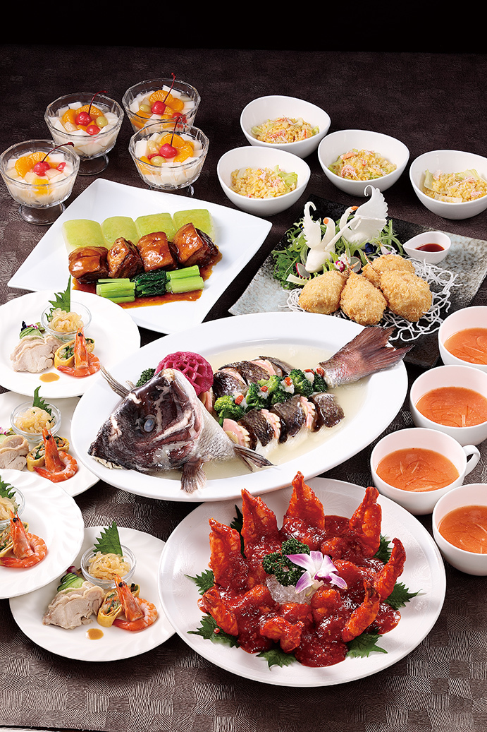 超豪華絢爛♪】中国料理の極み前菜からデザートまで全9品。季節の