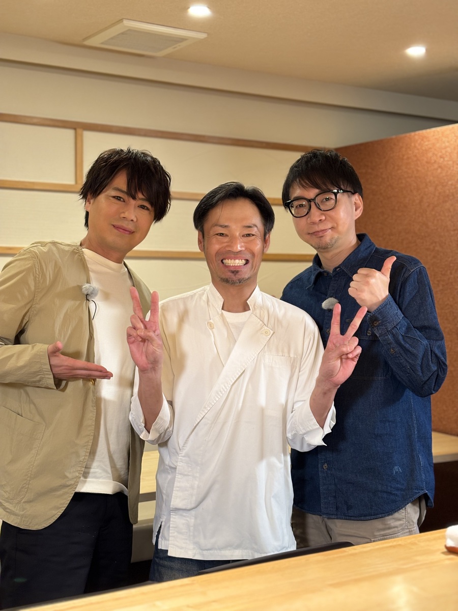 諏訪部順一のとびだせのみ仲間‼️ | 蕎麦懐石 義 恵比寿