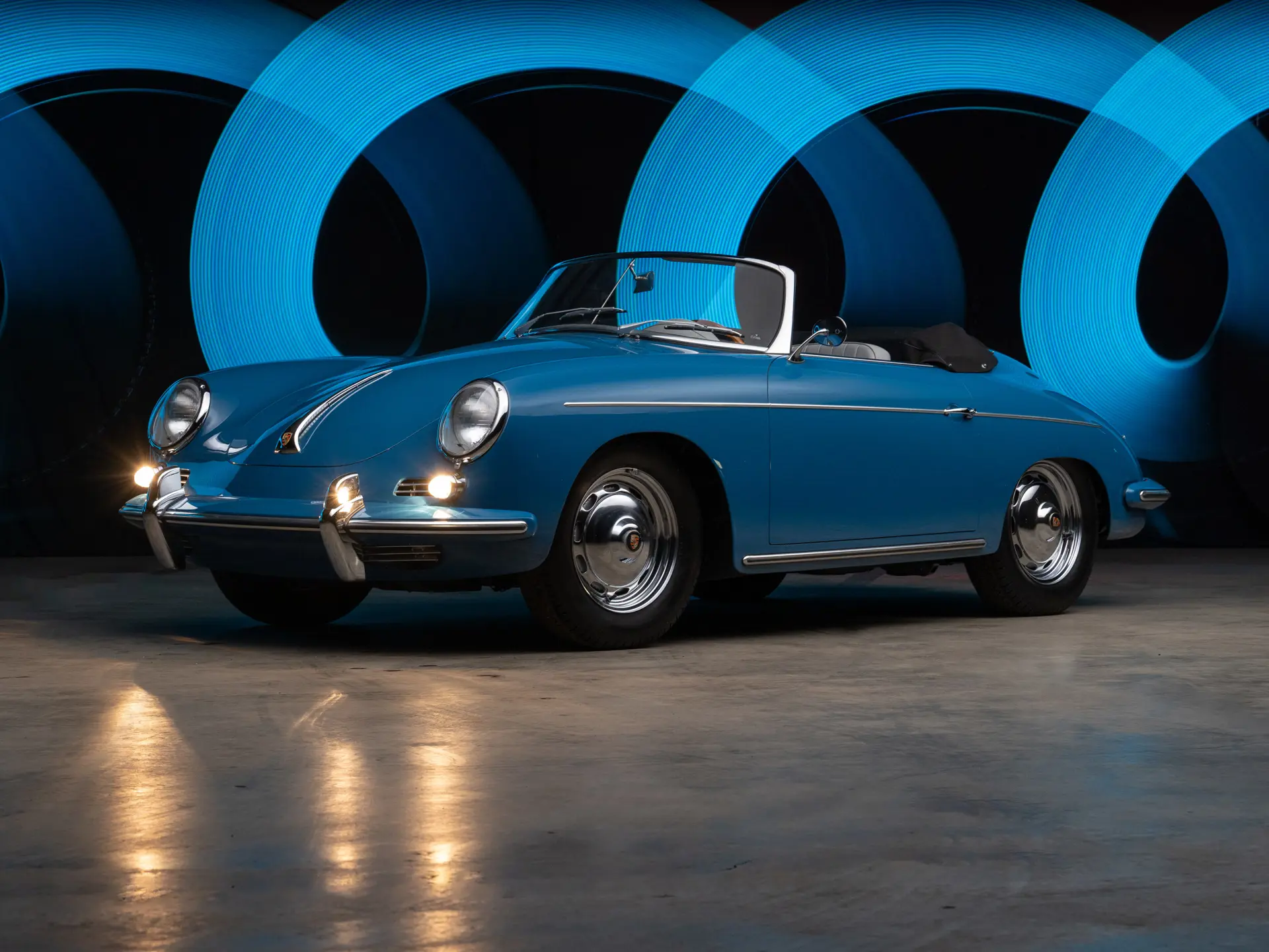 1962 Porsche 356 B 1600 Super 'Twin Grille' Roadster by D'Ieteren