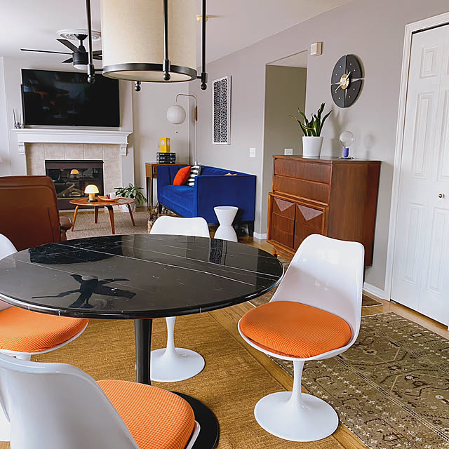 スペースエイジ ラウンジチェア 1.5人掛け シングルソファ ミッド