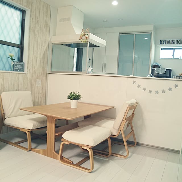 無印良品リビングでもダイニングでも使えるのインテリア実例