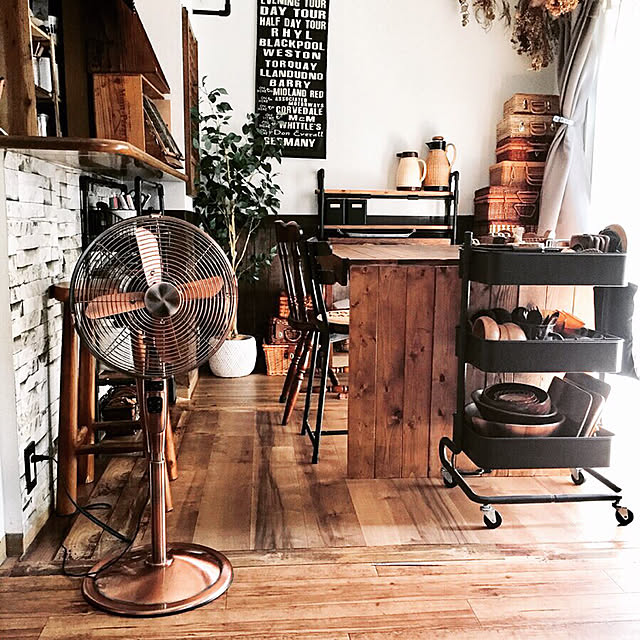 ドウシシャ 30cmメタルハイリビング扇風機 フルリモコン式 アロマ