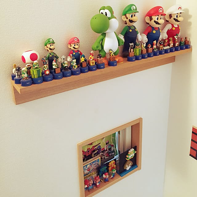 くろがね スーパーマリオワールド 壁掛収納 【公式通販】