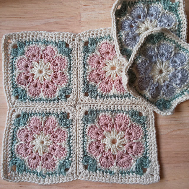 ハンドメイド アフリカンフラワーモチーフのおすすめ商品とおしゃれな