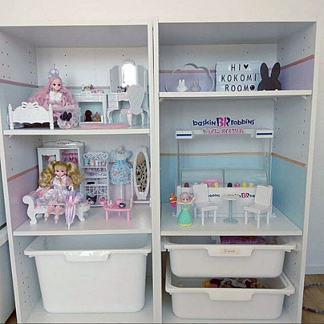 カラーボックス リカちゃんのおすすめ商品とおしゃれな実例