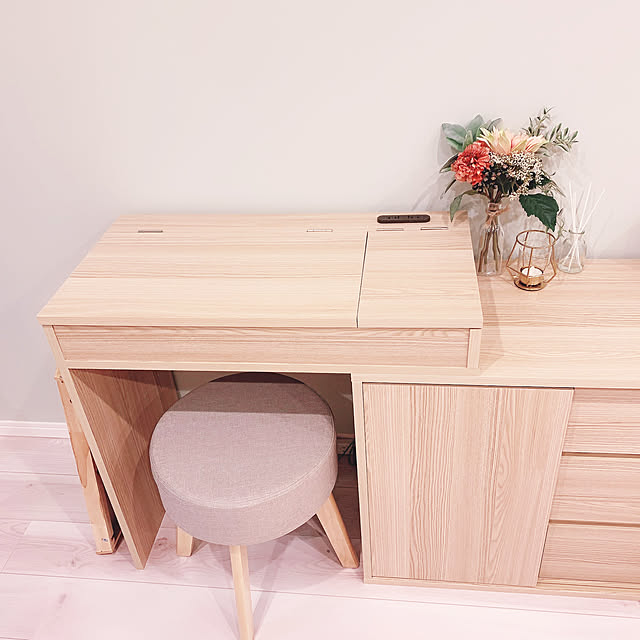 ローテーブル伸縮式ドレッサーデスク ⭐️ローテーブル伸縮式