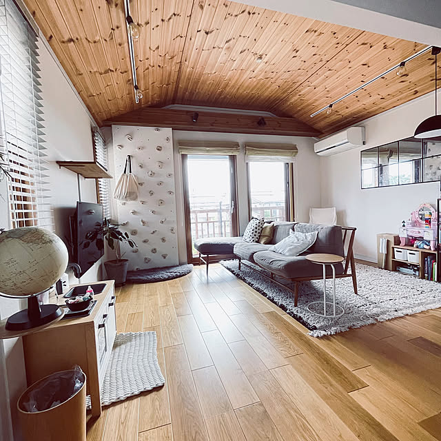 ラグ ラグマット BIANCA LINE-DOT 200×250 ベニワレン風 ウィルトン