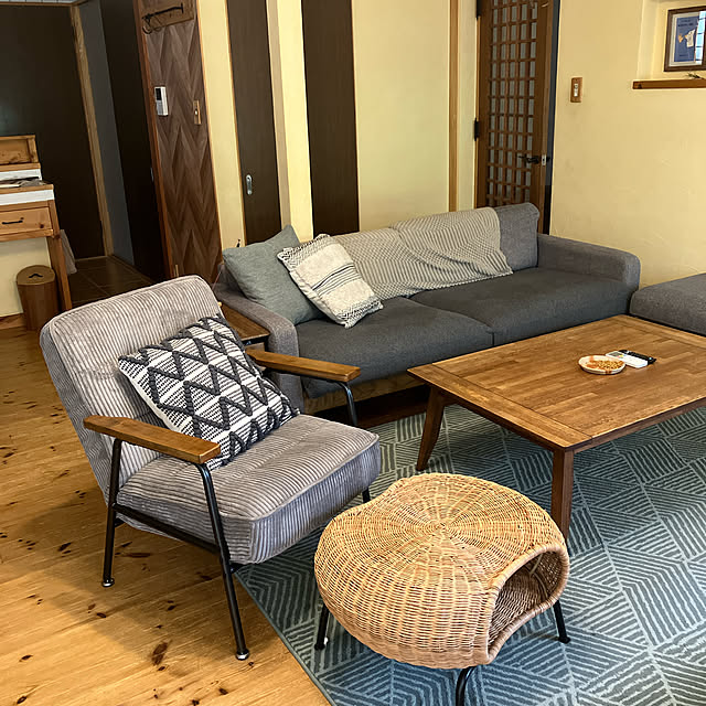 ☆1人がけソファ1個 青栁の椅子 大分県 こげ茶 茶 昭和レトロ 【公式通販】