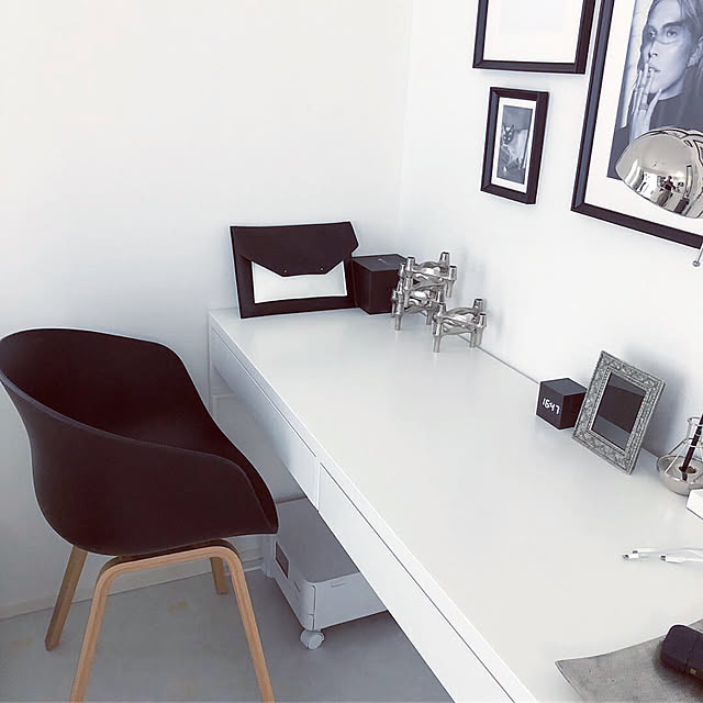 送料無料】【IKEAイケア】MICKEミッケ デスク ホワイト142×50×75cm 二