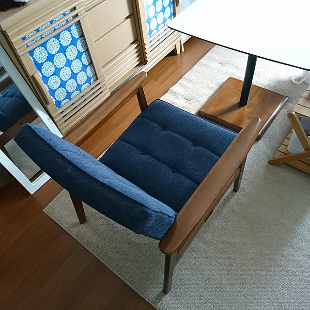 ◇カリモク60◇オットマン◇タープブルー オットマン｜オンライン