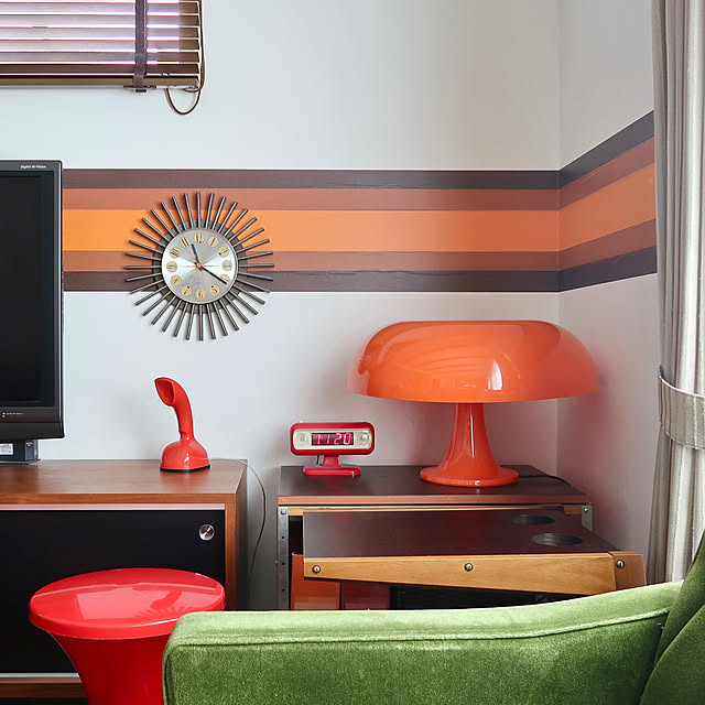 スペースエイジ ヴィンテージのおしゃれなインテリア・部屋・家具の