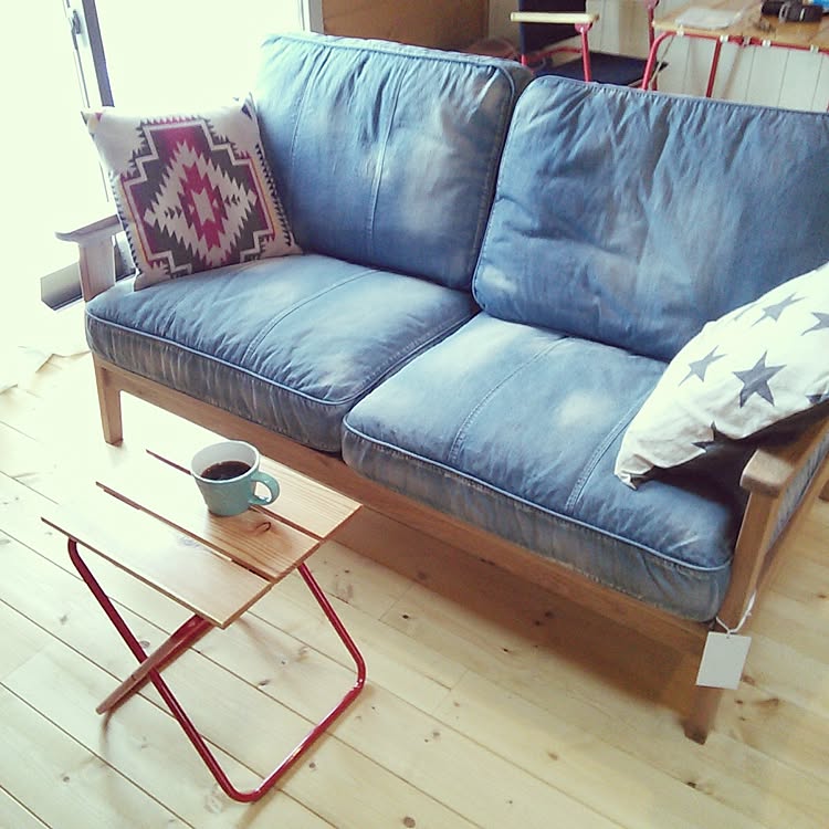 ダブルティー 1人掛けソファ デニム WTW カタリナソファ カバーのみ