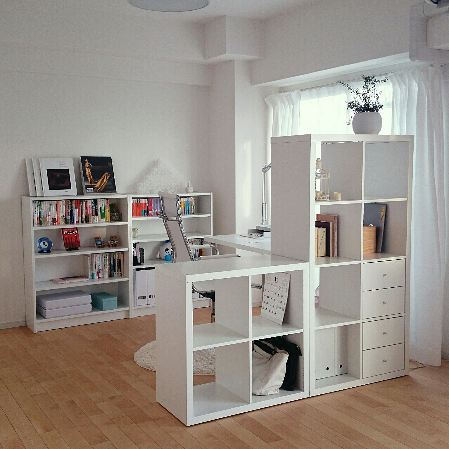 イケアの万能シェルフカラックス☆詳細と活用方法をご紹介 | RoomClip