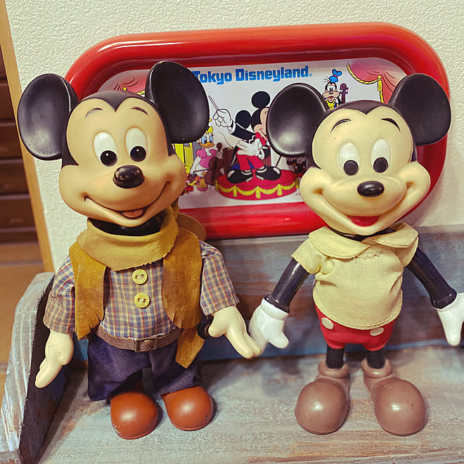 ビンテージ 60s ミッキーマウス ウォルトディズニー ソフビ レトロ