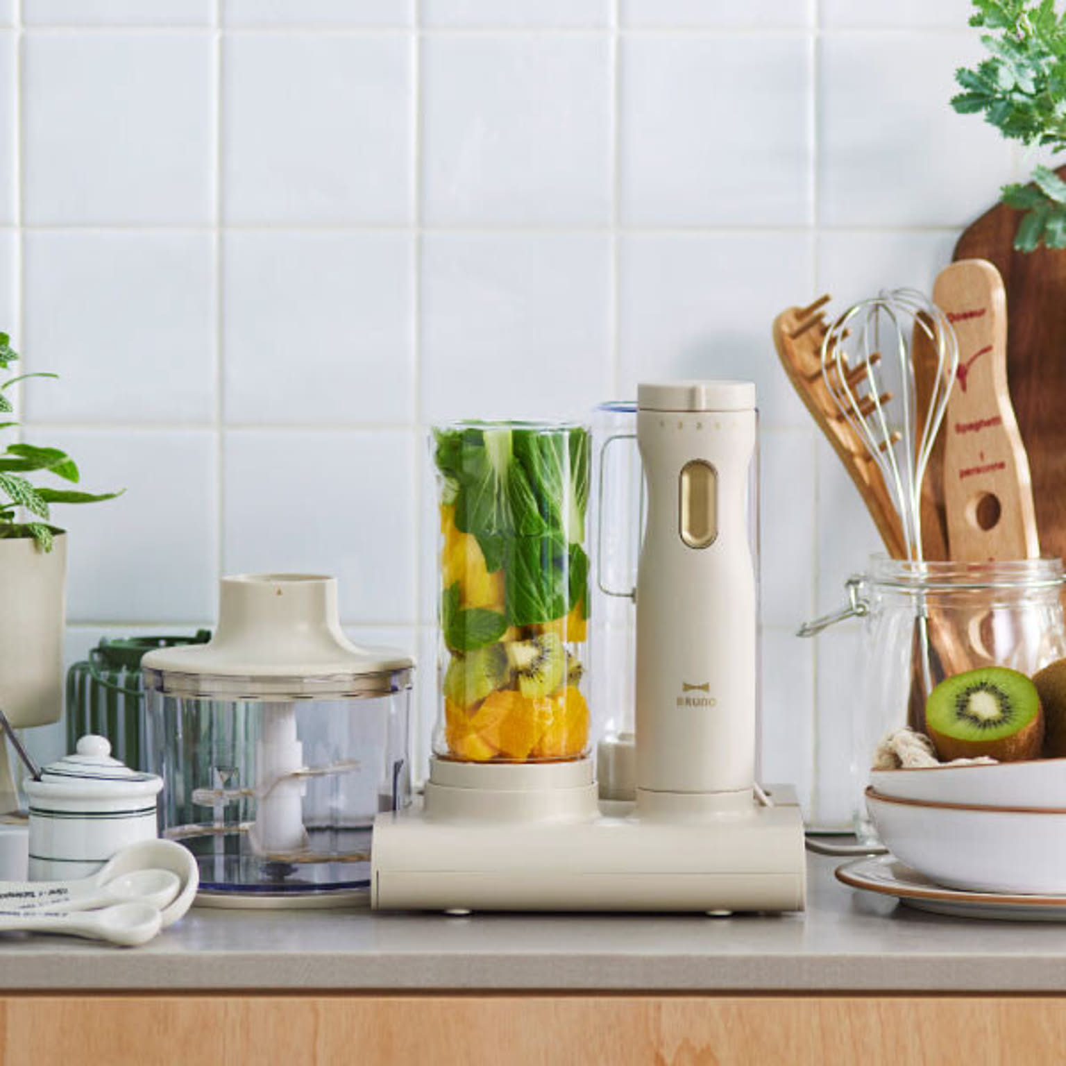 BRUNO スタンドハンディブレンダー ブラウン - 通販 | 家具と