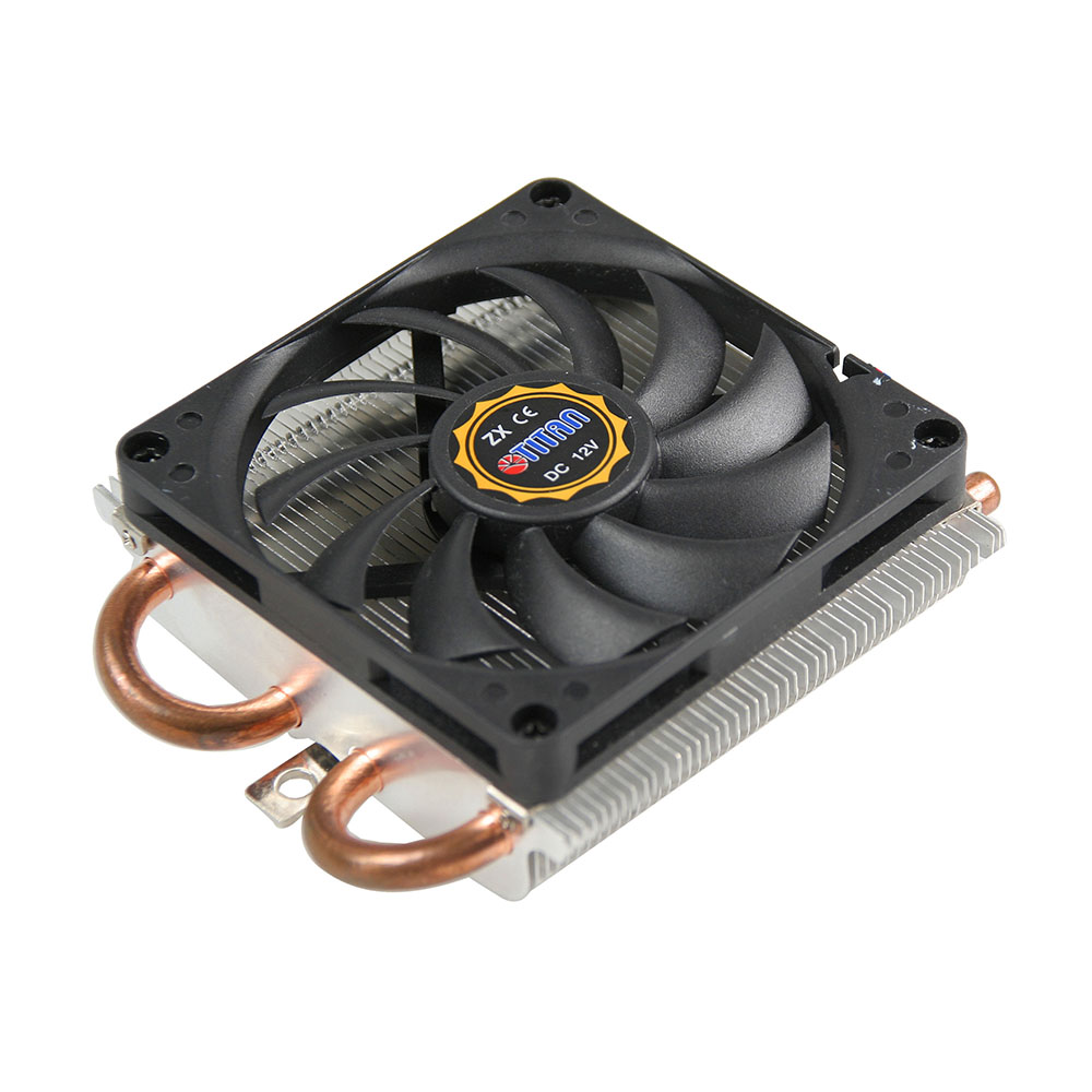 TITAN TTC-NK52TZ: Low Profile 1U/2U AMD CPU Cooler with 80mm