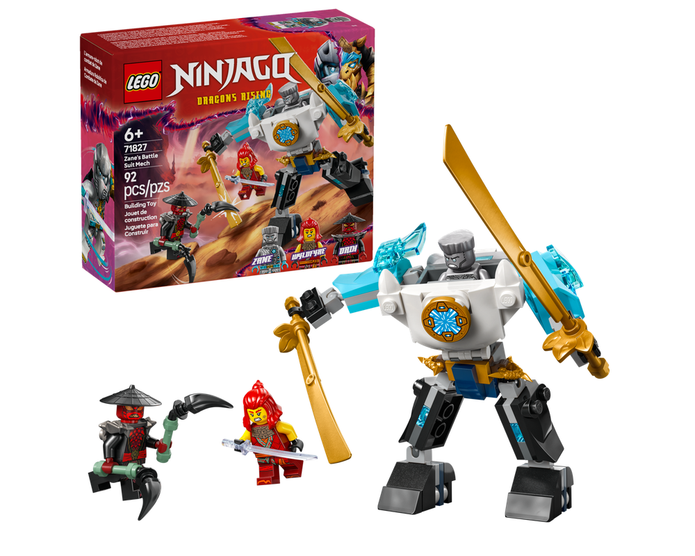 LEGO Set 71827-1 Zane's Battle Suit Mech (2025 Ninjago
