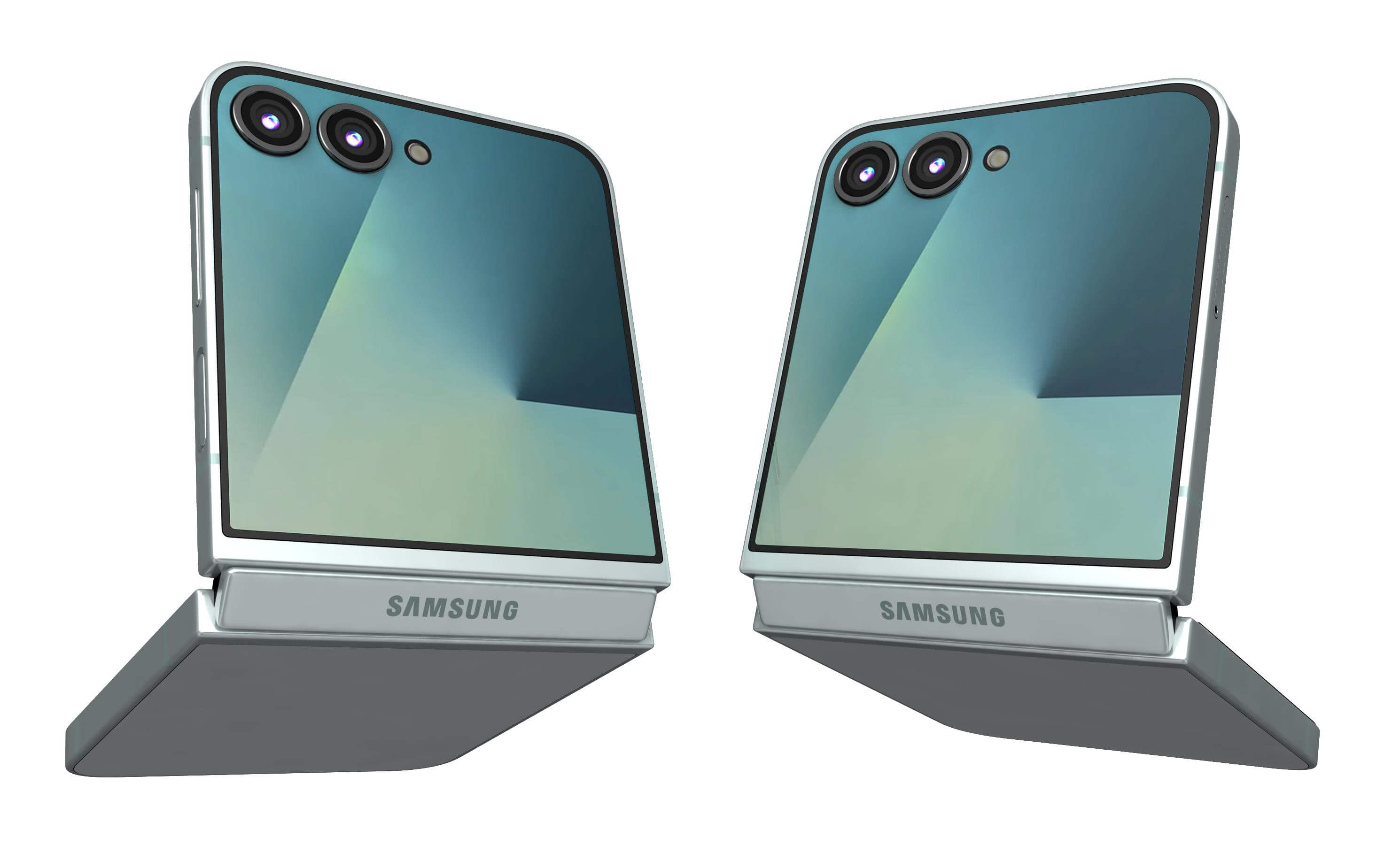 Samsung Galaxy Z Flip7 Mint - 3D Model by Rever_Art
