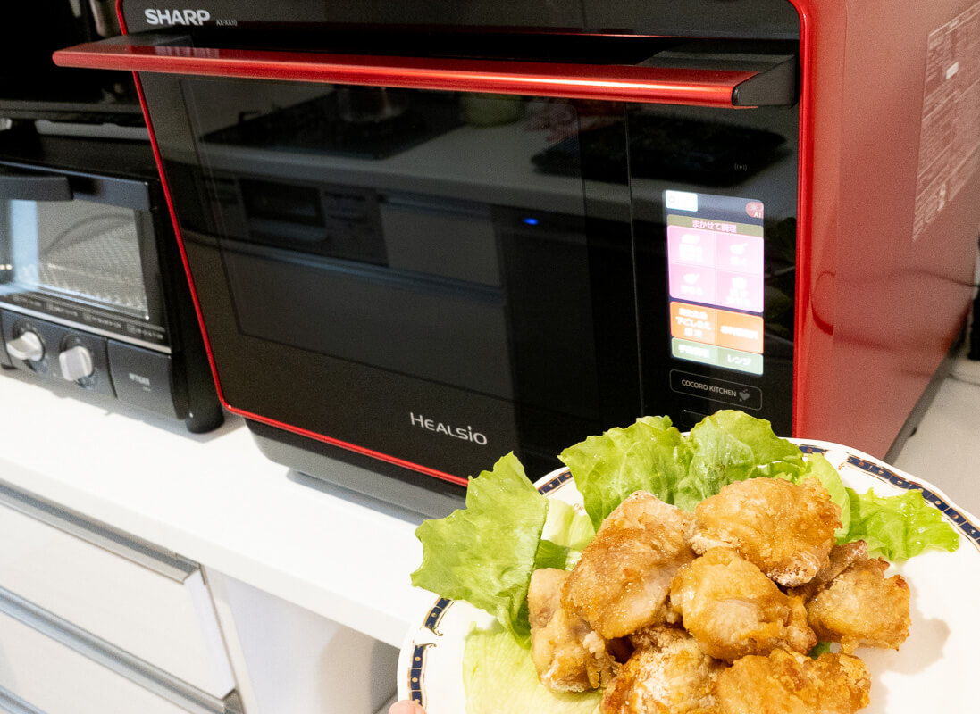 SHARP ウォーターオーブン ヘルシオを使ってレビュー！AX-XA20とAX