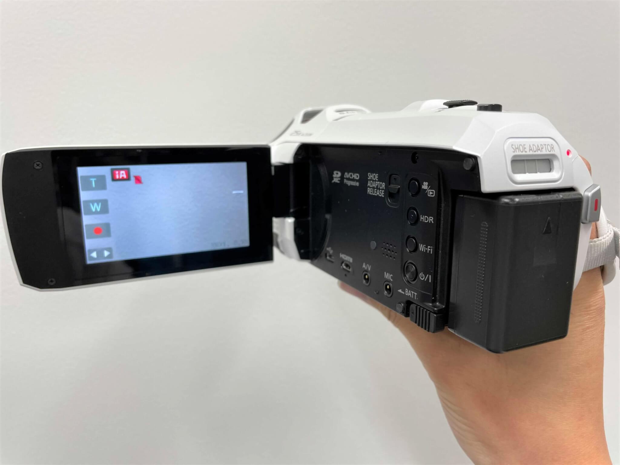 Panasonic(パナソニック)ビデオカメラのバッテリー持ち時間まとめ