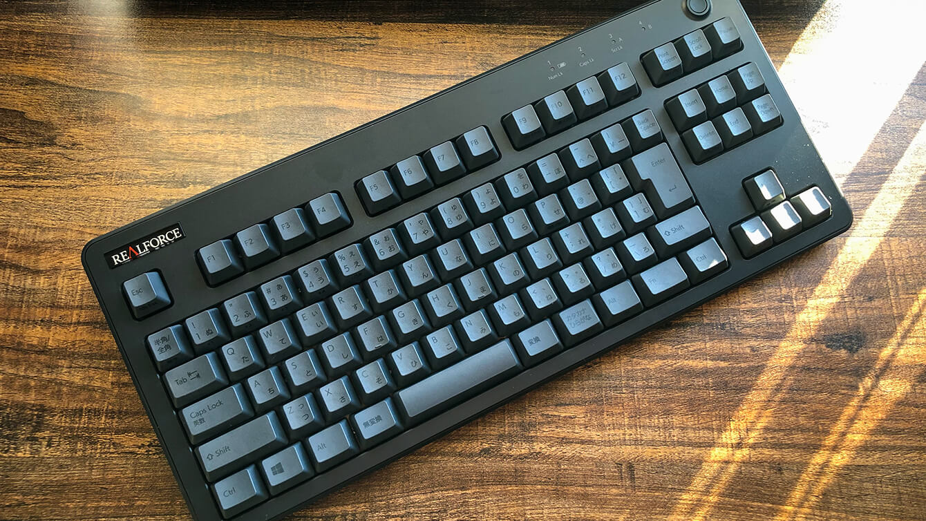 REALFORCE(リアルフォース) R3を実機レビュー！東プレ初の無線