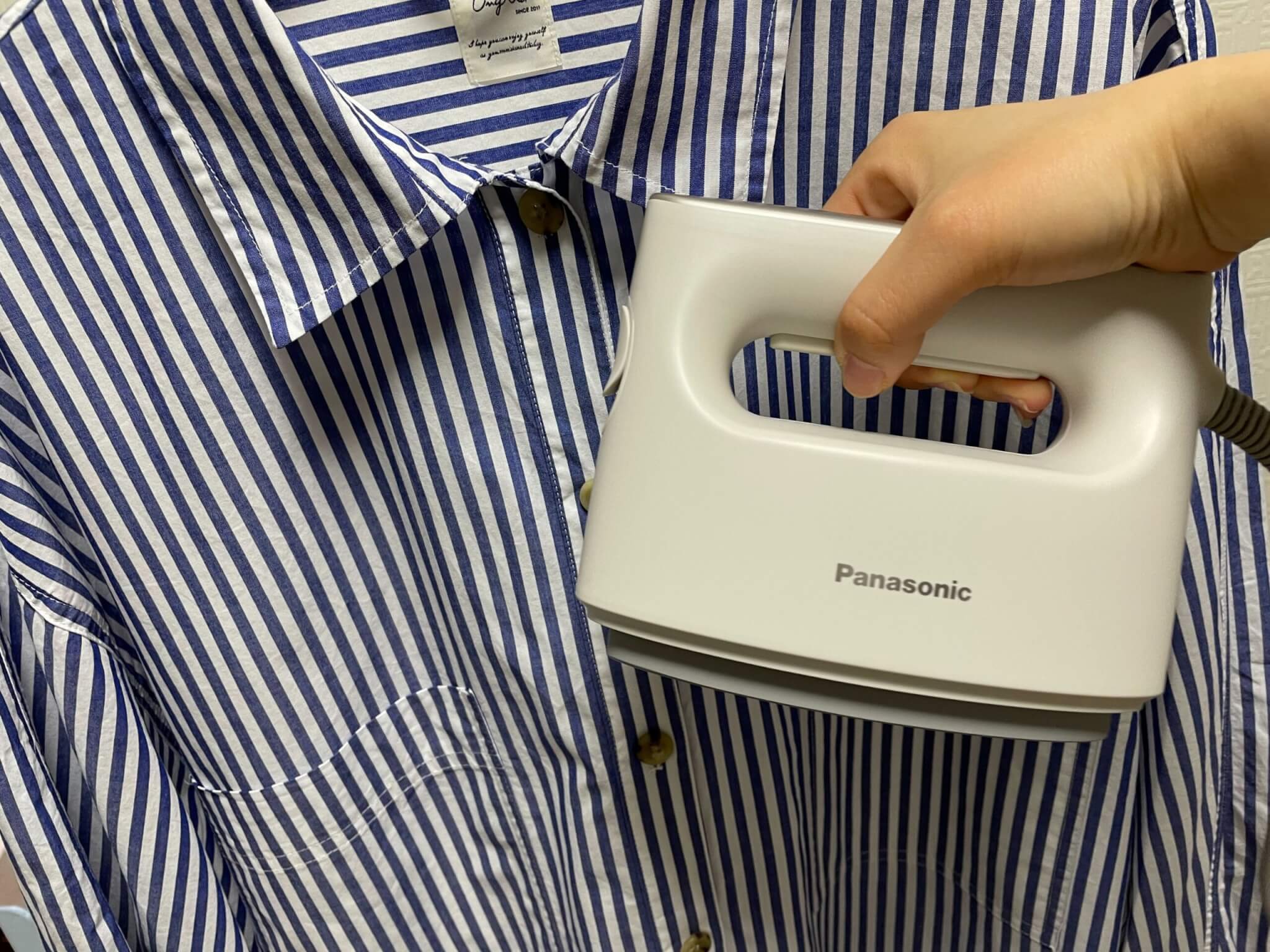 Panasonicの衣類スチーマーNI-FS780を使ってレビュー！大容量360
