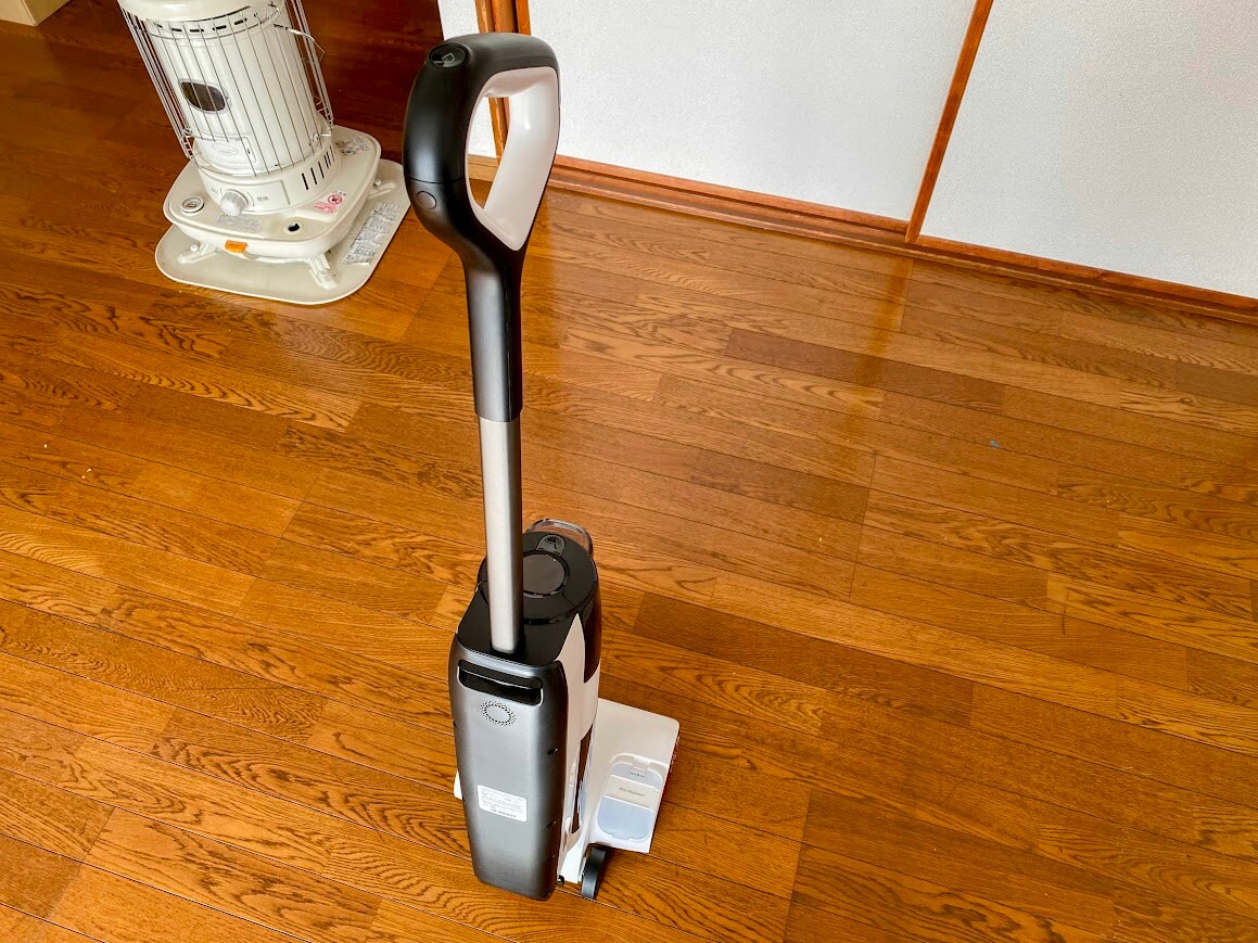 ロボロック Dyad Pro(ダイアドプロ)をレビュー！吸引と水拭きが同時に