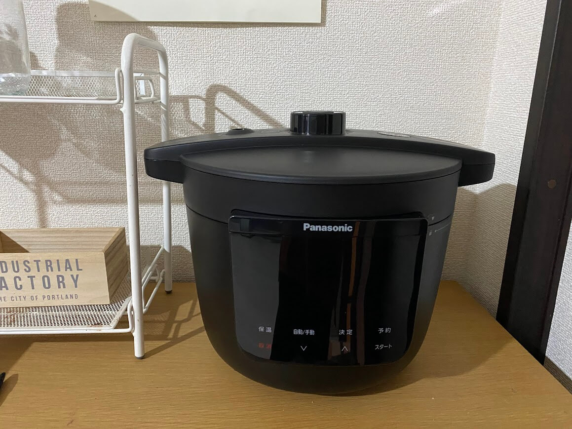 パナソニックの電気圧力鍋 NF-PC400を実機レビュー！使い方や