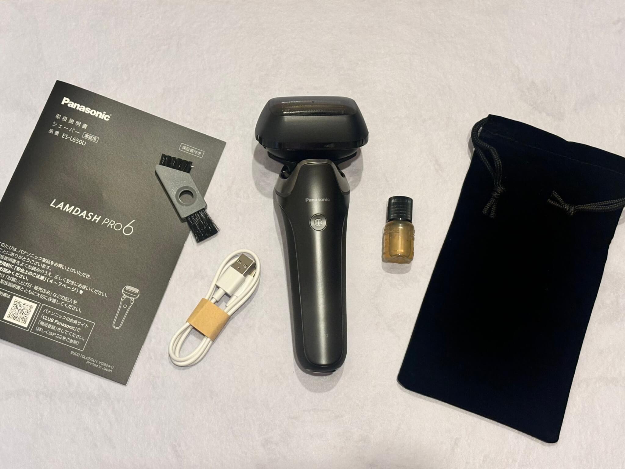 パナソニック ラムダッシュPRO 6枚刃の比較と使用レビュー！肌に