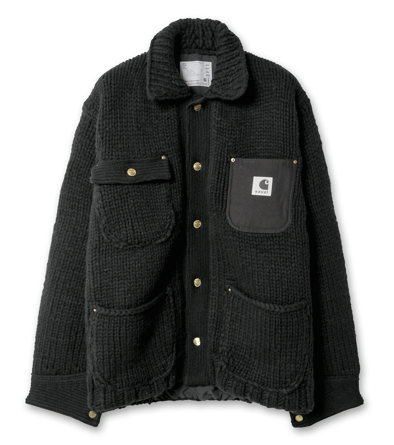 サカイ - sacai | Carhartt WIP Knit Jacket | RESTIR リステア
