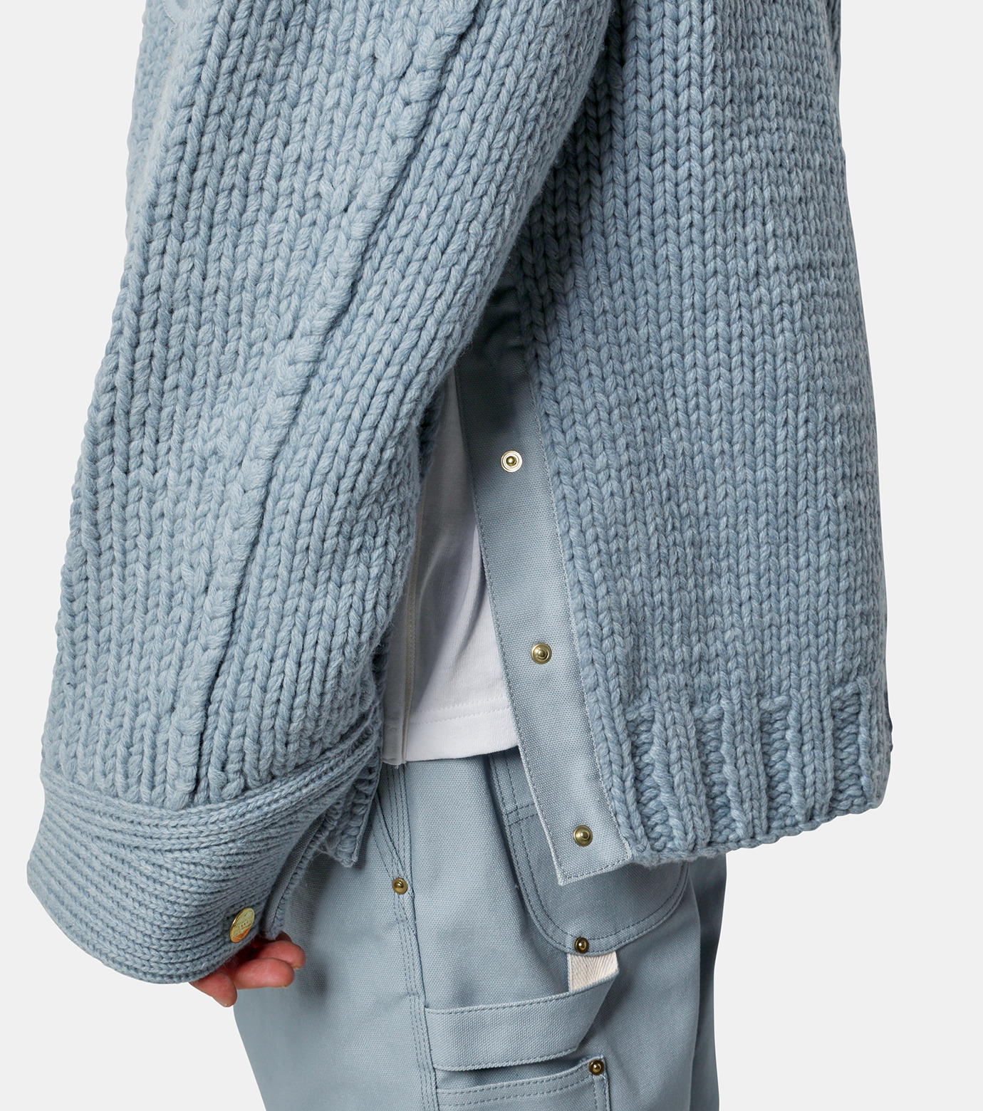 サカイ - sacai | Carhartt WIP Knit Jacket Michigan-Light | RESTIR