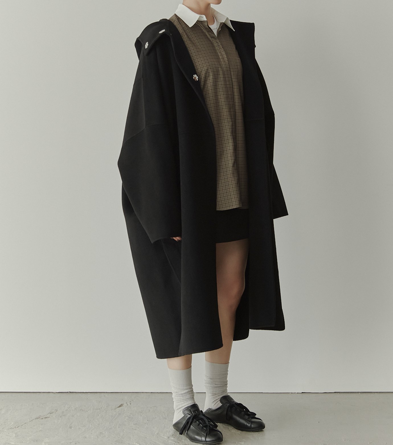 ル シェル ブルー - LE CIEL BLEU | Hooded Double-Face | RESTIR リステア