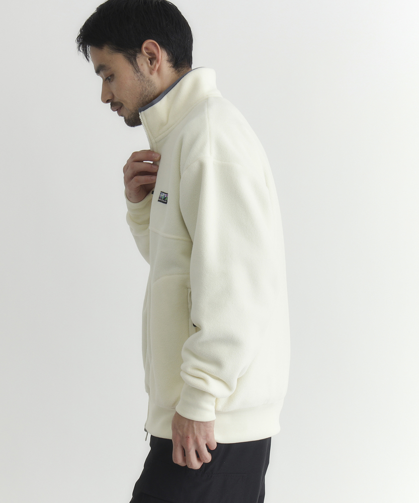 フリースフルジップロゴブルゾン(S オフシロ): ジャケット/アウター