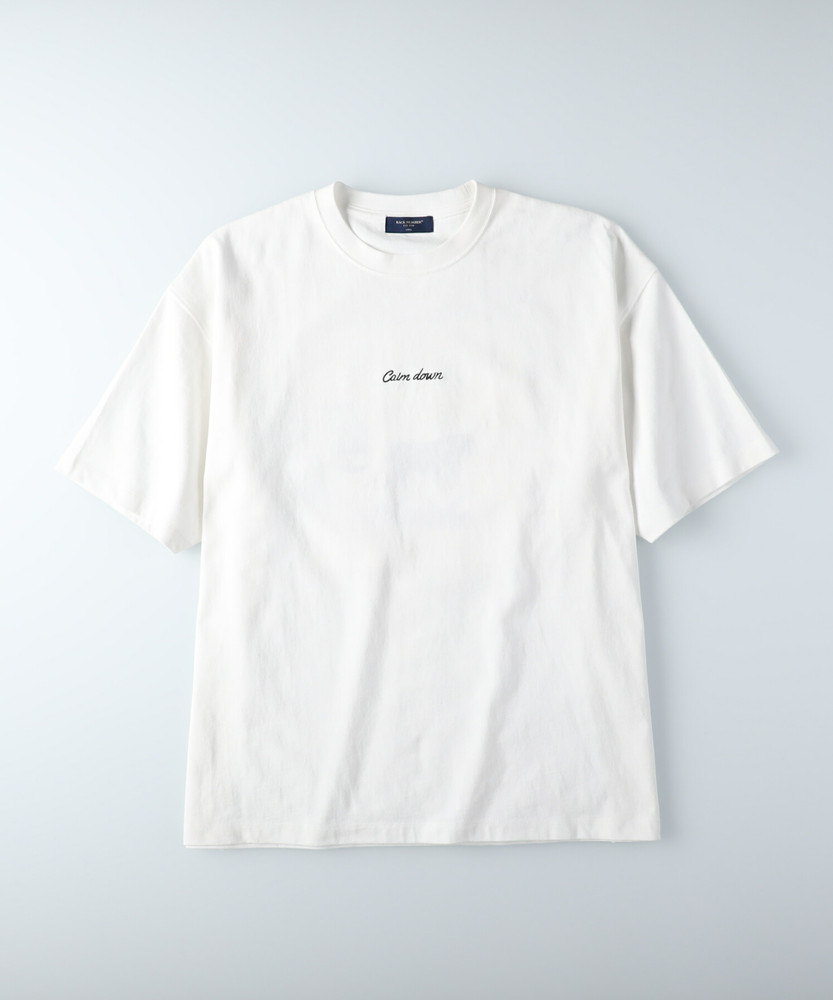 佐藤薫」イラストプリントTシャツ(M ホワイト): トップス｜Right-on