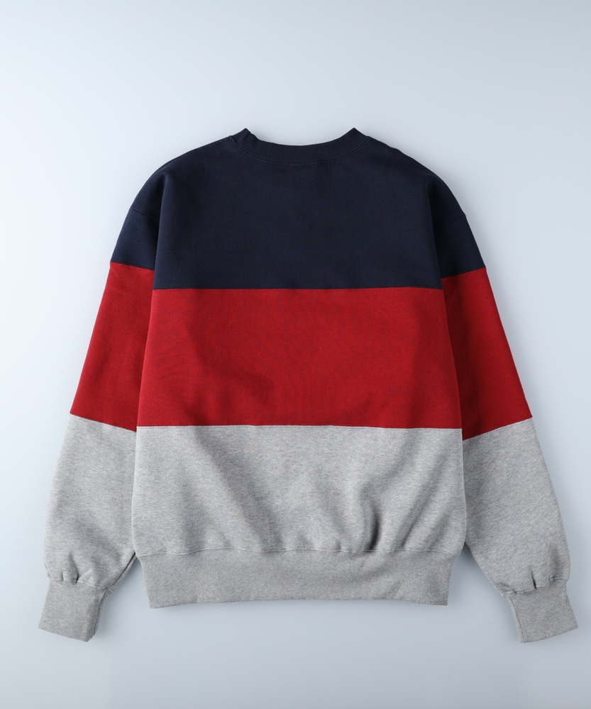 トリコロールクルーネックスウェット(S イエロー): トップス｜Right-on