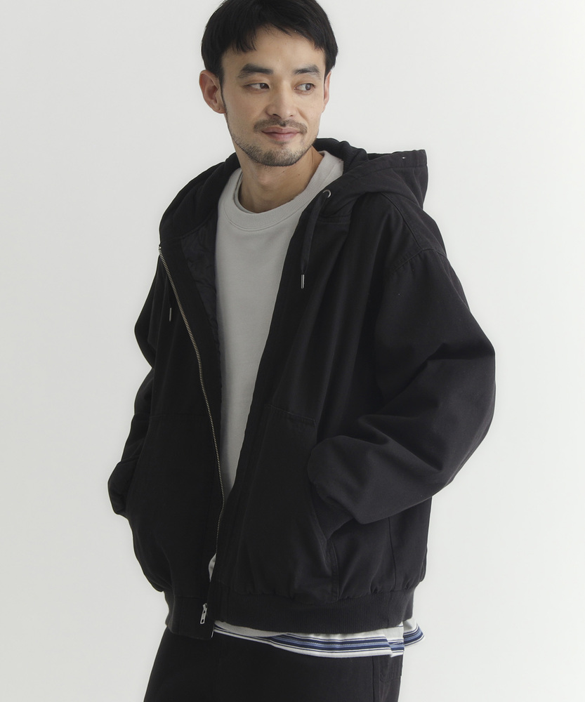 3段切替え中綿ジャケット(M ブラック): ジャケット/アウター｜Right-on