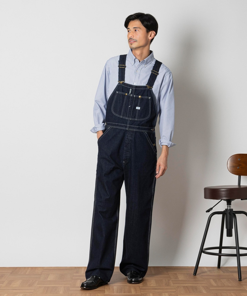 オーバーオール【自宅で試着、返品送料無料】(S ワンウォッシュ