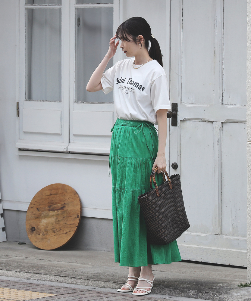 ロゴプリントTシャツ(M オフシロ): トップス｜Right-on公式オンライン