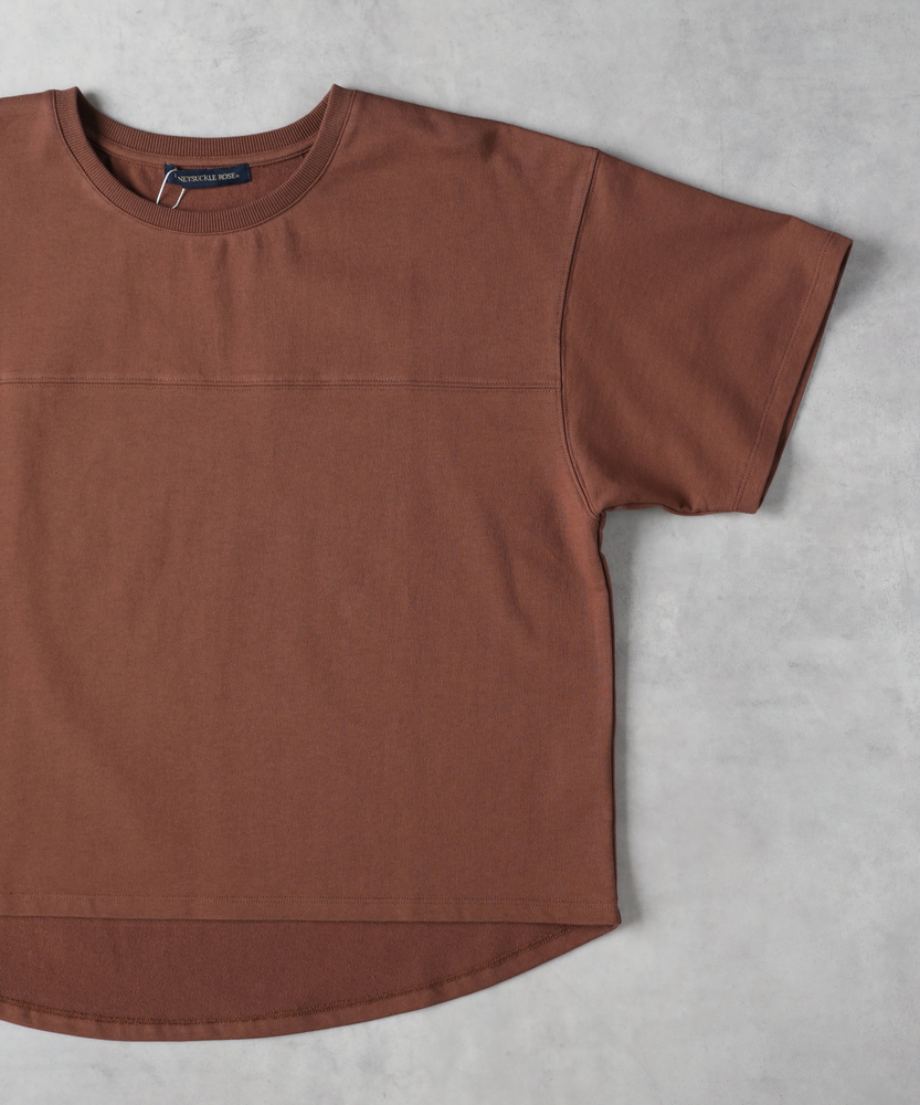 フロント切り替えワイドTシャツ(M オフシロ): トップス｜Right-on公式